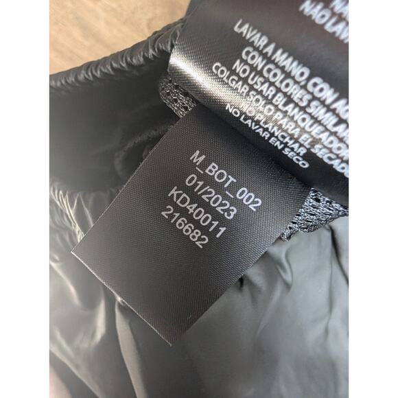 Harley-Davidson Pants Womens S Black Linen Blend Street Wear Elastic Waist NWT - Picture 5 of 5